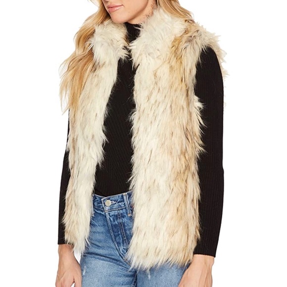 BB Dakota Faux Fur Vest - Picture 2 of 10